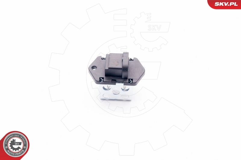 Resistor, interior blower